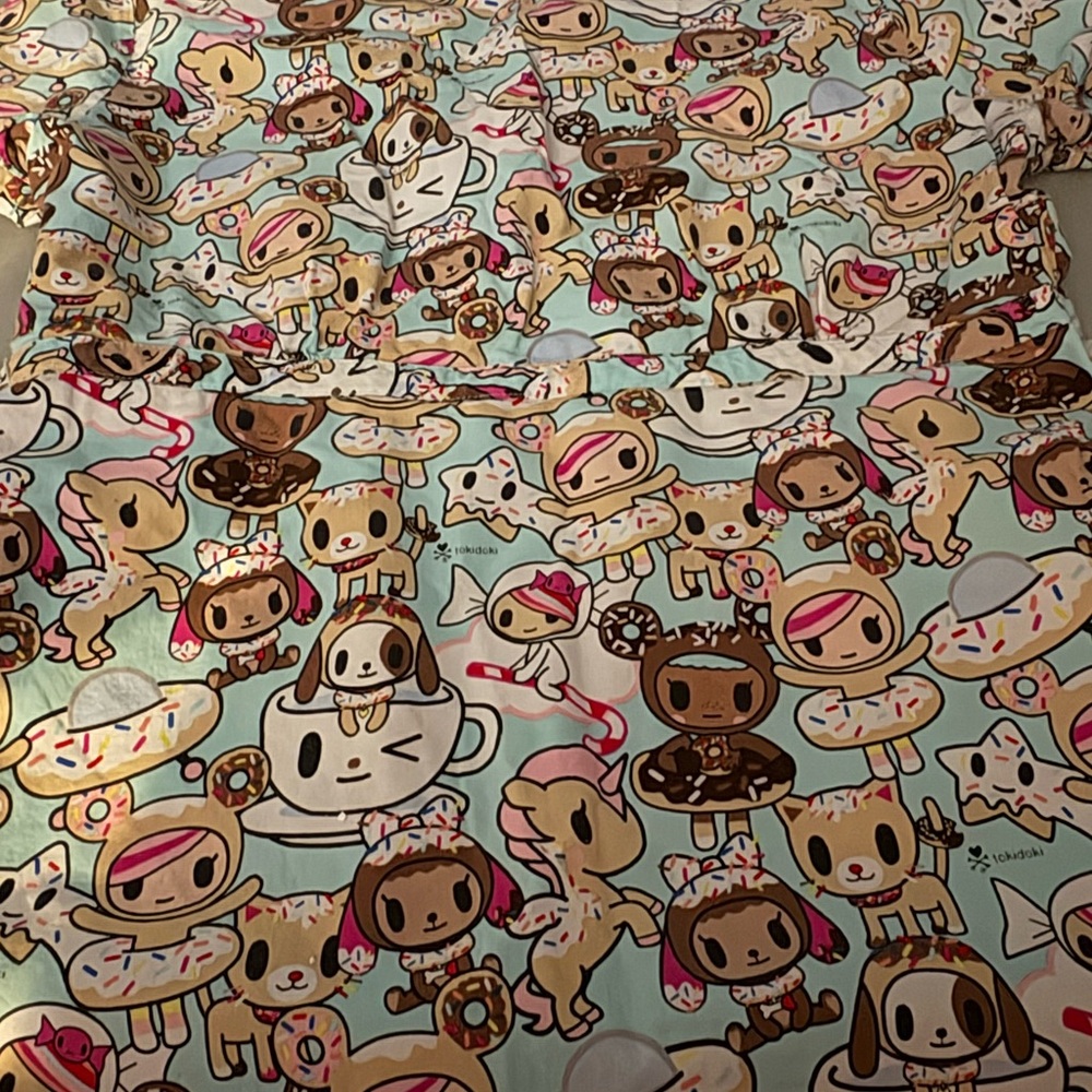 tokidoki Multicolor Character Print Blouse - Picture 7 of 7